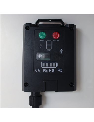 Guirnalda de exterior LED solar Etna IP65 5W 330 Lm. 2700K