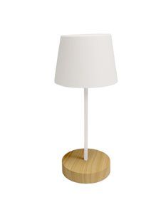 Lámpara de mesa LED Merida Madera IP44 3W 300Lm. 3000K