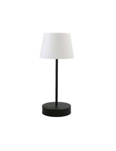 Lámpara de mesa LED Merida Negro IP44 3W 300Lm. 3000K