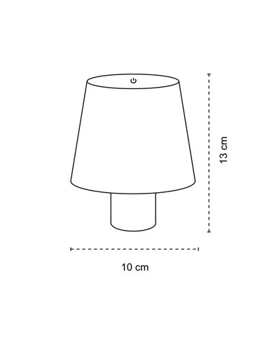Lámpara LED para botellas 3,5W 240Lm. 3000K