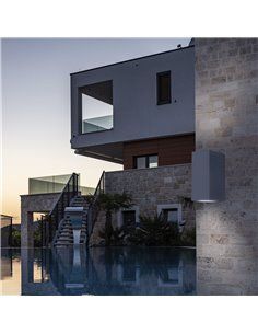Aplique de exterior Confo Evo 2xGU10 IP44 Blanco 2