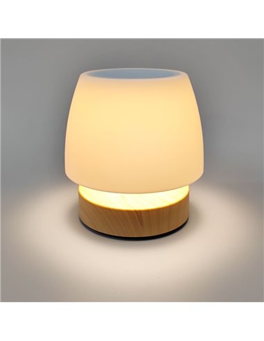 Candeeiro de mesa pequeno LED IP44 3W 200Lm 3000K