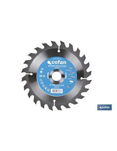 Disco de serra para madeira Ø150 x 20mm, 24 dentes