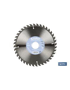 DISCO DE SIERRA INGLETADORA PARA MADERA Ø200 X 3,2 X 30 MM, 40 DIENTES