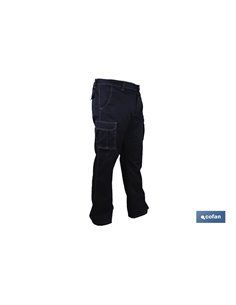 Calça Grasberg Denim Work 240g/m2 Azul Tamanho 56