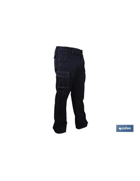 Calça Jeans Grasberg de Trabalho 240g/m2 Azul Tamanho 64