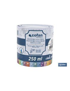 PINTURA A LA TIZA, CHALK PAINT, BLANCO TIZA 250 ML