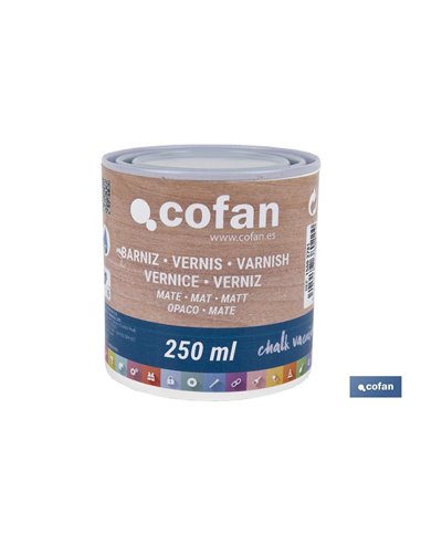 Verniz Giz Água Mate 250ml