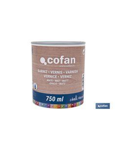 BARNIZ AL AGUA MATE, CHALK VARNISH, 750 ML