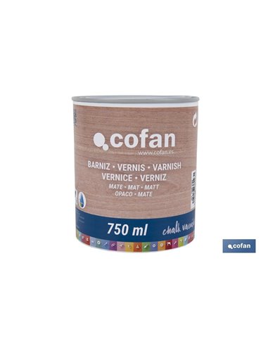 Verniz Giz Água Mate 750ml