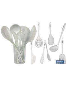 Pacote de 7 utensílios de cozinha da linha Bach