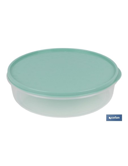 FIAMBRERA TORTILLA REDONDA VERDE  24.5X6.5cm venta unitaria
