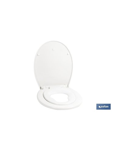 Assento sanitário formato oval com assento...