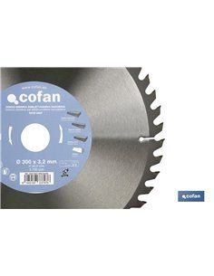 DISCO DE SIERRA INGLETADORA PARA MADERA Ø300 X 3,2 X 30 MM, 48 DIENTES 2