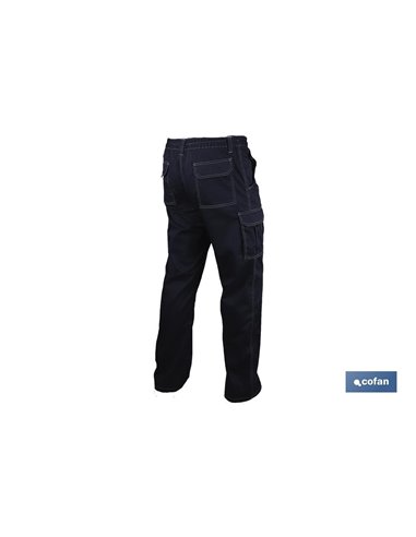 PANTALÓN DE TRABAJO TIPO DENIM MODELO GRASBERG 240 G/M2 AZUL TALLA 38