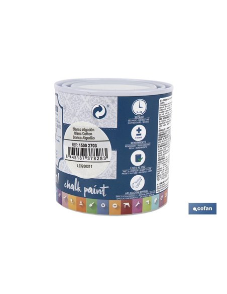Chalk Paint Chalk Paint Algodão Branco 250ml
