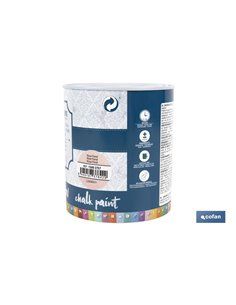 PINTURA A LA TIZA, CHALK PAINT, ROSA FLORAL 750 ML 2