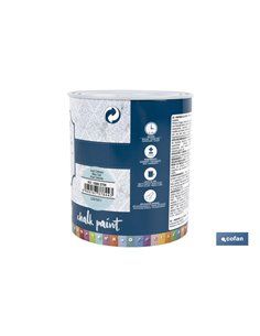 PINTURA A LA TIZA, CHALK PAINT, AZUL CELESTE 750 ML 2