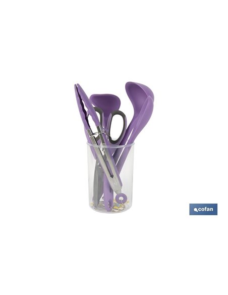 PACK DE 6 UTENSILIOS DE COCINA GAMA VERGINI