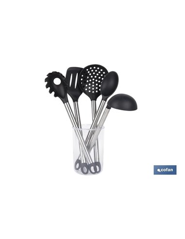 PACK DE 6 UTENSILIOS DE COCINA GAMA NEIGE