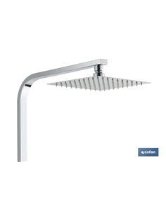 COLUMNA DE DUCHA MONOMANDO DISEÑO CUADRADO 90-1.40 CM 2