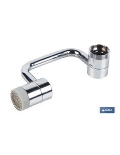 AIREADOR DE GRIFO EXTENSION GIRATORIO METRICA 24- 9X6X2.5 CM 2