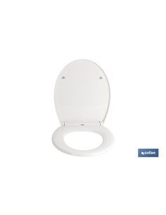 Assento sanitário de formato oval com liberação rápida 2