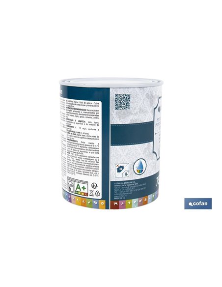 PINTURA A LA TIZA, CHALK PAINT, GRIS CENIZA 750 ML