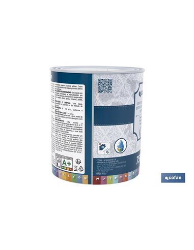 PINTURA A LA TIZA, CHALK PAINT, AZUL CELESTE 750 ML
