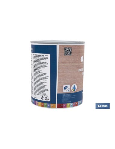 BARNIZ AL AGUA MATE, CHALK VARNISH, 750 ML