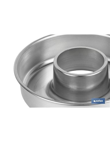 MOLDE ROSCO  ALUMINIO 25cmventa unitaria