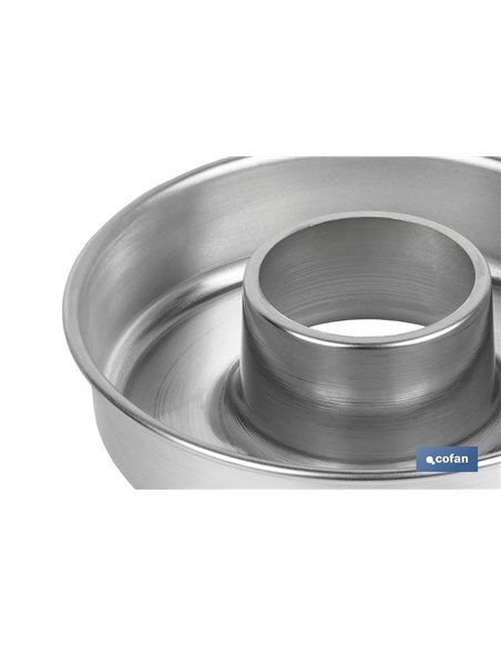 MOLDE ROSCO  ALUMINIO 25cmventa unitaria