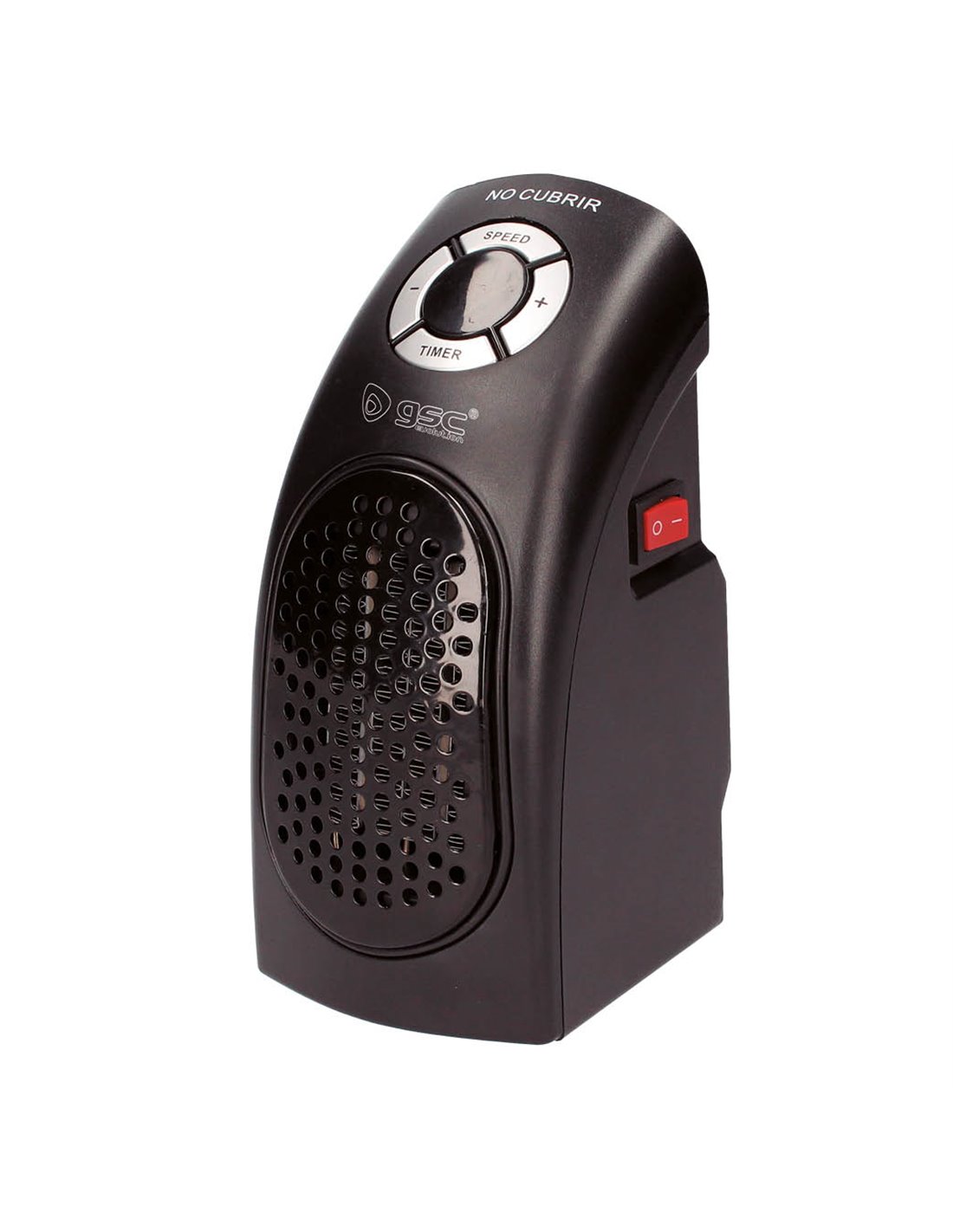 Mini Radiateur Mini radiateur sans fil Bardei 400W Noir