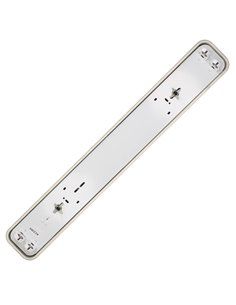 Pantalla estanca para 2 tubos LED T8 60cm 2