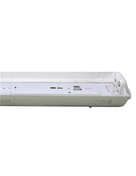 Pantalla estanca para 2 tubos LED T8 60cm