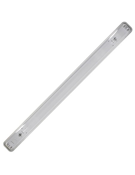 Pantalla estanca para 2 tubos LED T8 120cm