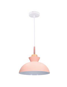 Lámpara de techo colgante Serie Sompara E27 Ø280mm Rosa