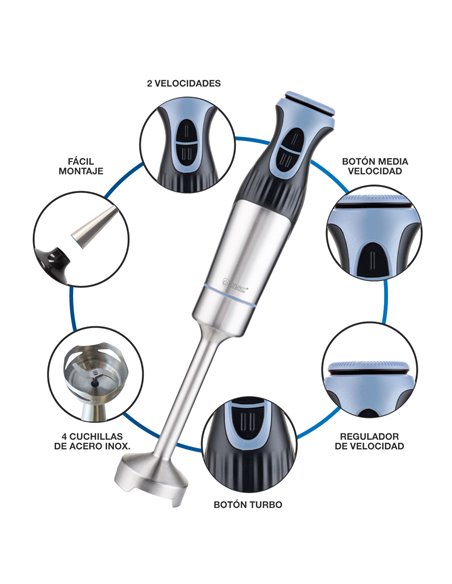 Batidora de mano Aliara 1200W