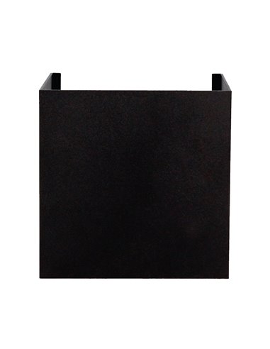 Bañador pared LED Pinda cuadrado apertura de luz regulable 7W 3000 - 4000 - 6000K Gris antracita