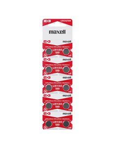 Blister 10 Pilas botón alcalina Maxell LR1130