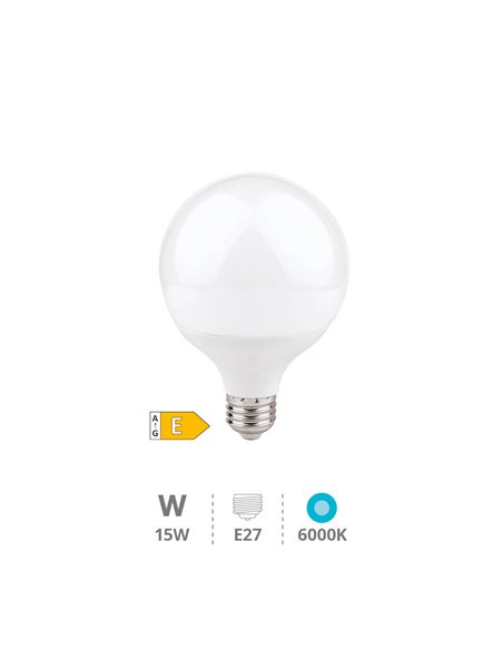 12W E27 globe led ampoule lumière froide 6000K 860lm GSC 2002326