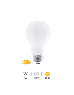 Bombilla LED estándar Serie Cristal 9W E27 4000K 2