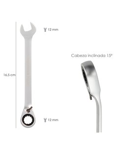 Llave Combinada Con Carraca 12 mm. DIN 3113 2