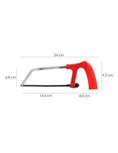 Arco Sierra Mini Con Hoja 145 mm. 2