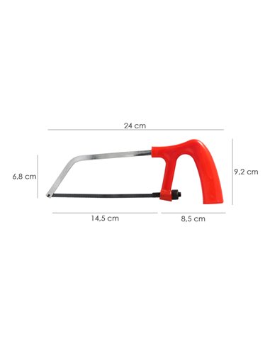 Arco Sierra Mini Con Hoja 145 mm.