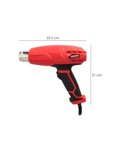 Pistola de ar quente 2.000 W com 2 potências 2