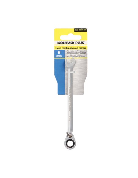 Llave Combinada Con Carraca 8 mm. DIN 3113