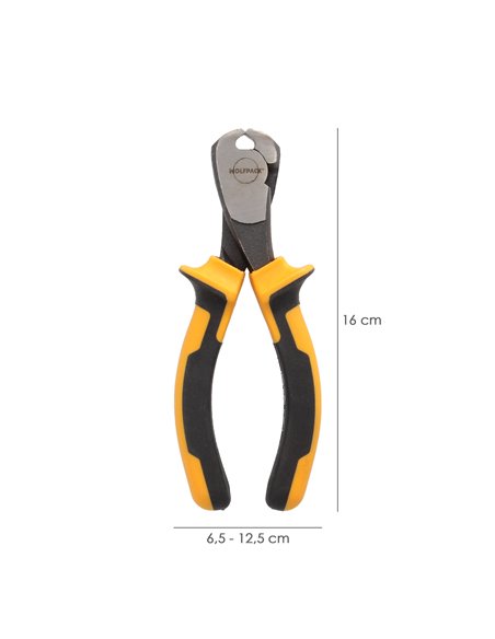 Alicates Corte Frontal 150 mm. Acero DIN 5745. Pelacables, Corta Cables, Pelador Cables,