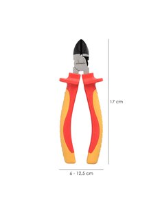 Alicate de corte diagonal 150 mm. Alças isoladas em aço cromo vanádio 2