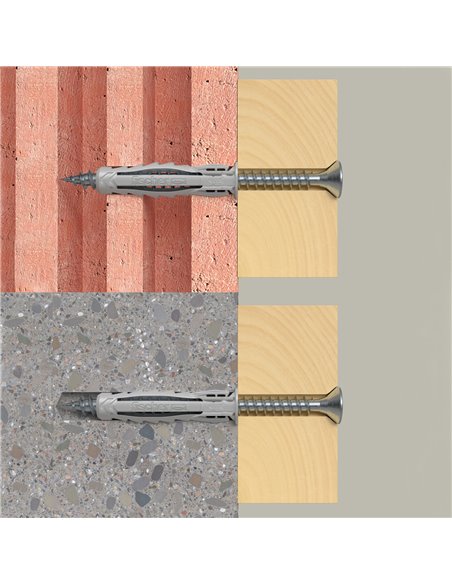 Taco Fischer SX Plus Ø 4 x 20 mm. (Caja de 200 piezas)